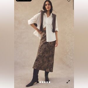 Z Supply Isabel Leopard Skirt